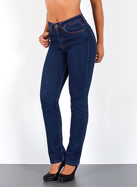 ESRA Straight-Jeans Premium Damen Straight Fit günstig online kaufen