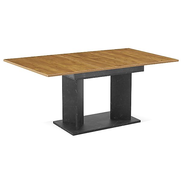 B&D home Säulen-Esstisch VIVIAN, ausziehbar, 120-160cm, günstig online kaufen