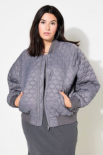 Studio Untold Kurzjacke Bomberjacke oversized Stepp Colorfutter günstig online kaufen