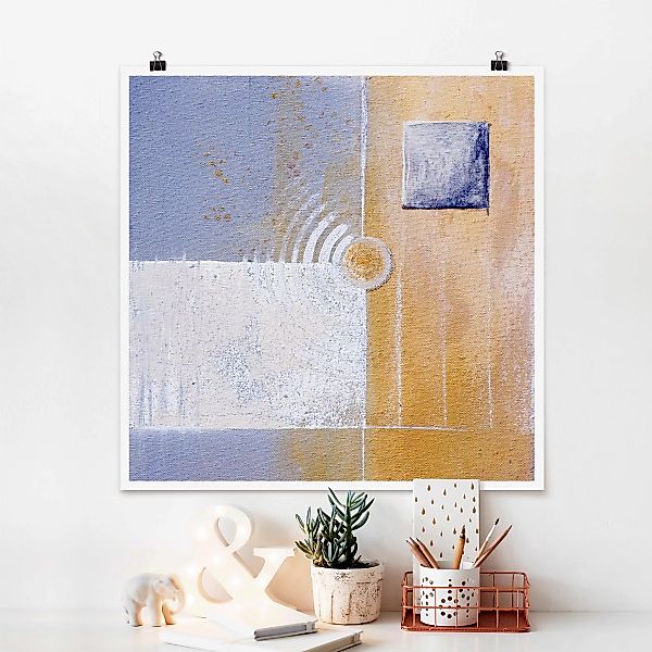 Poster - Quadrat Pastel for your room günstig online kaufen