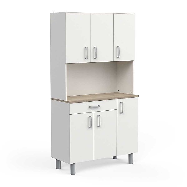 habeig Küchenbuffet Singleküche Küchenschrank Badschrank Küchenregal günstig online kaufen