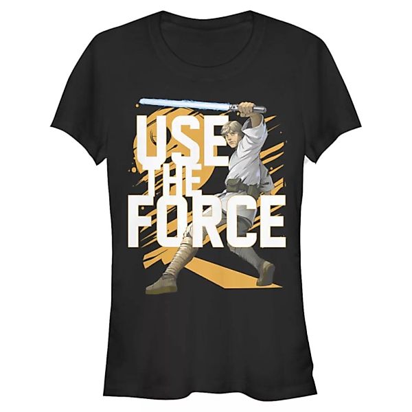 Star Wars - Luke Skywalker Force Stack Luke - Frauen T-Shirt günstig online kaufen