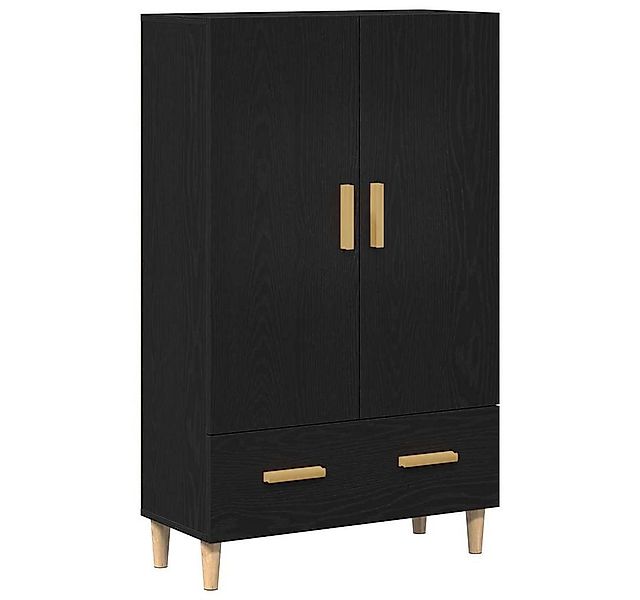 vidaXL Highboard Highboard Schwarz Eichen-Optik 70 x 31 x 115 cm Holzwerkst günstig online kaufen