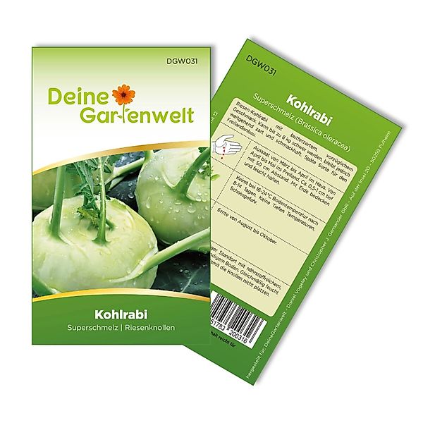 Deine Gartenwelt Kohlrabi Superschmelz Samen günstig online kaufen