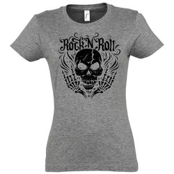 Youth Designz T-Shirt Skull Rock and günstig online kaufen