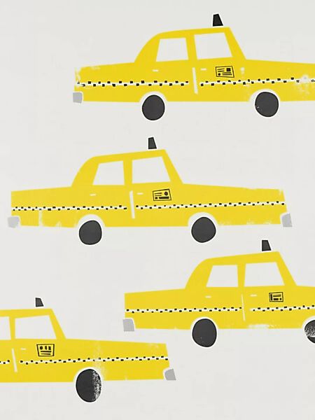 Poster / Leinwandbild - Nyc Taxis günstig online kaufen