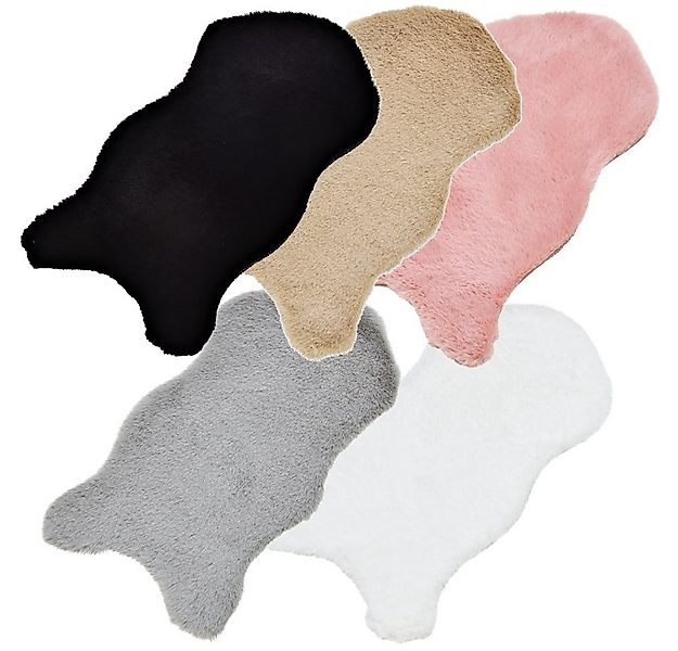 matches21 HOME & HOBBY Fellteppich Kleines kurzflor Deko-Fell als Fell-Imit günstig online kaufen
