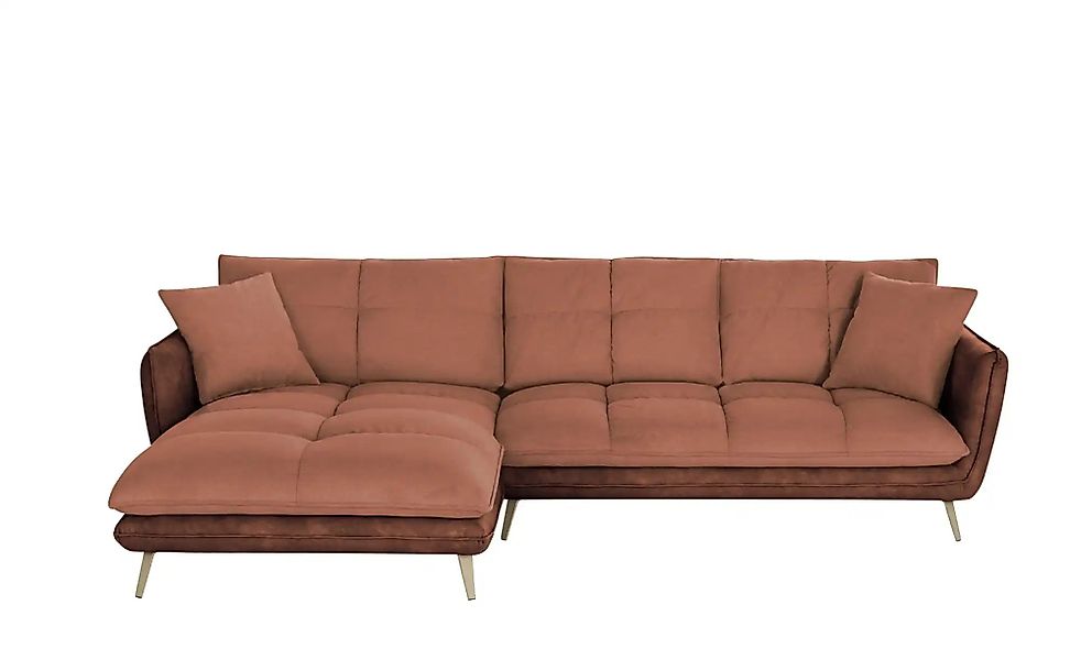 bobb Ecksofa  Arianna ¦ rot ¦ Maße (cm): B: 300 H: 90 T: 196.0 Polstermöbel günstig online kaufen