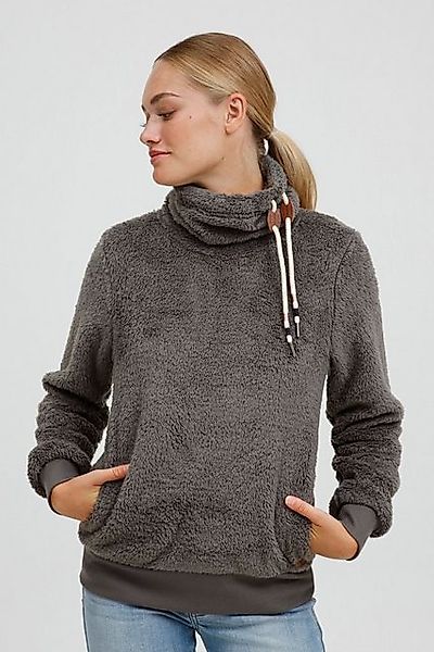 OXMO Fleecepullover OXAnniki Fleecepullover mit Stehkragen günstig online kaufen