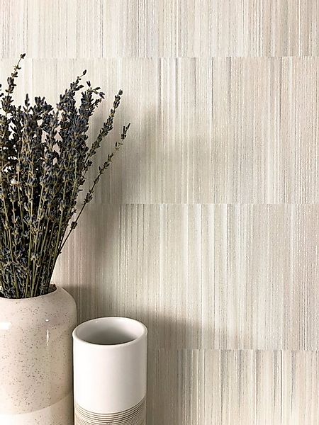 Newroom Vliestapete, Beige Tapete Modern Muster - Mustertapete Retro Creme günstig online kaufen