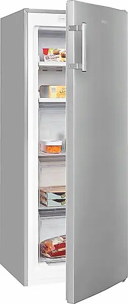 exquisit Gefrierschrank »GS231-NF-H-040Cinoxlook«, 143 cm hoch, 54 cm breit günstig online kaufen