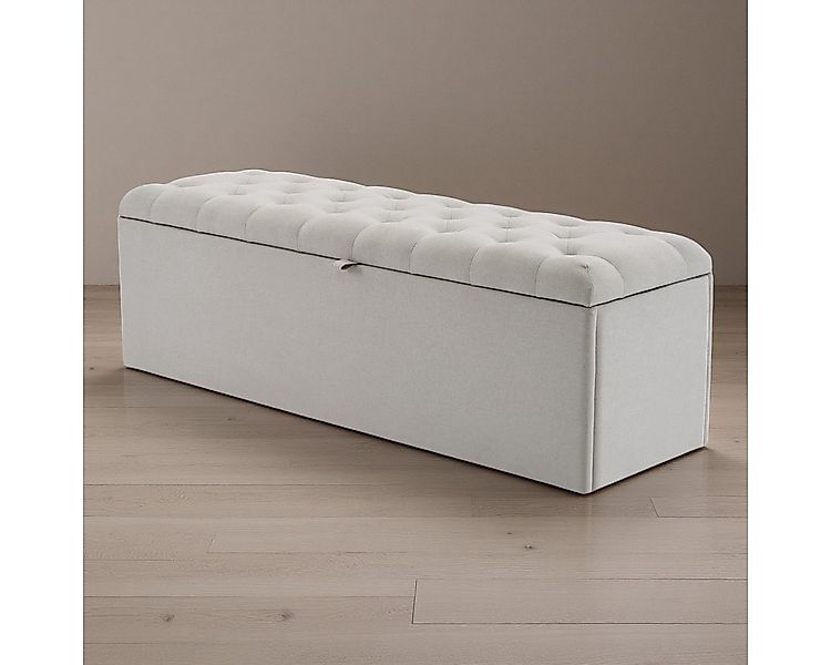 BlingBin Bettbank Polsterbank mit Stauraum und Deckel auch als Garderobenba günstig online kaufen