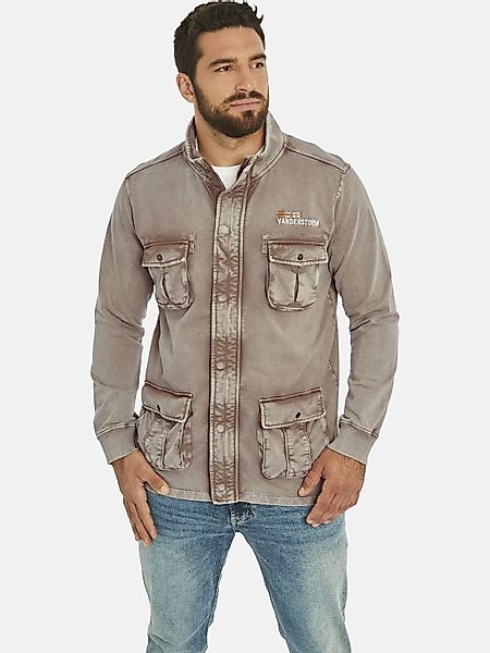 Jan Vanderstorm Sweatjacke GANGOLF mit aufgesetzten günstig online kaufen