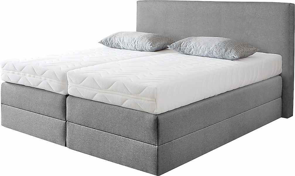 Westfalia Schlafkomfort Boxspringbett wahlweise mit Kaltschaum-Topper günstig online kaufen