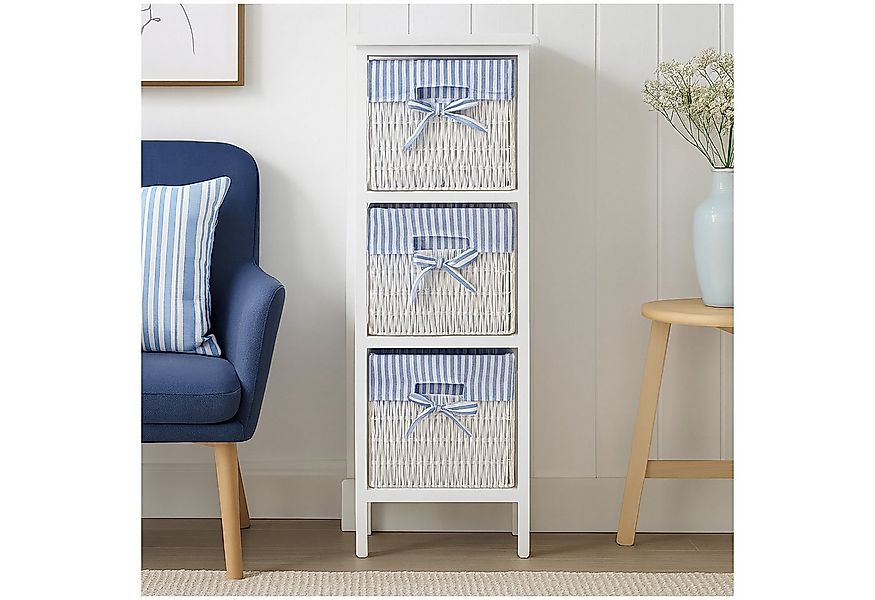 HTI-Living Badregal Praktisches Regal aus Paulowniaholz mit 3 Körben, Stück günstig online kaufen