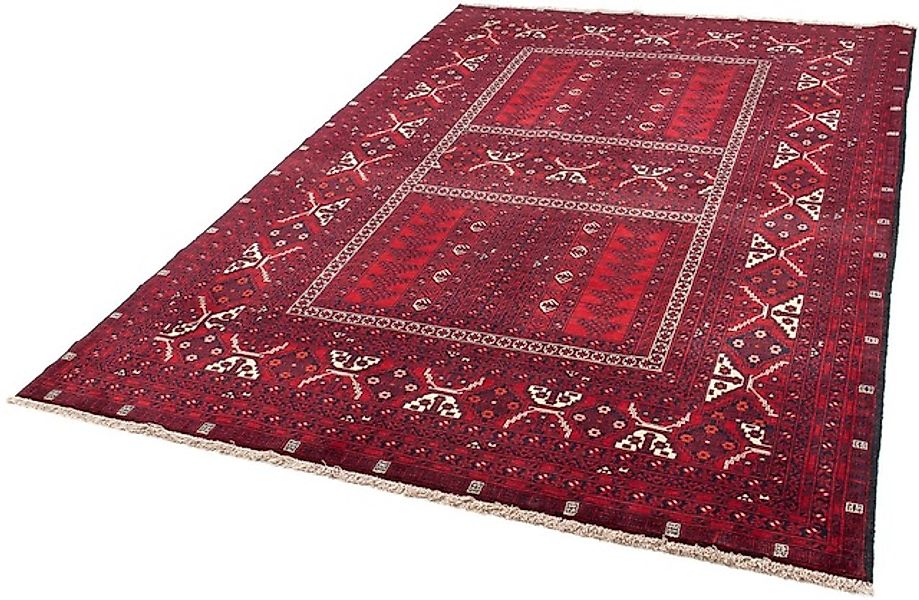 morgenland Orientteppich »Turkaman - 237 x 156 cm - dunkelrot«, rechteckig, günstig online kaufen