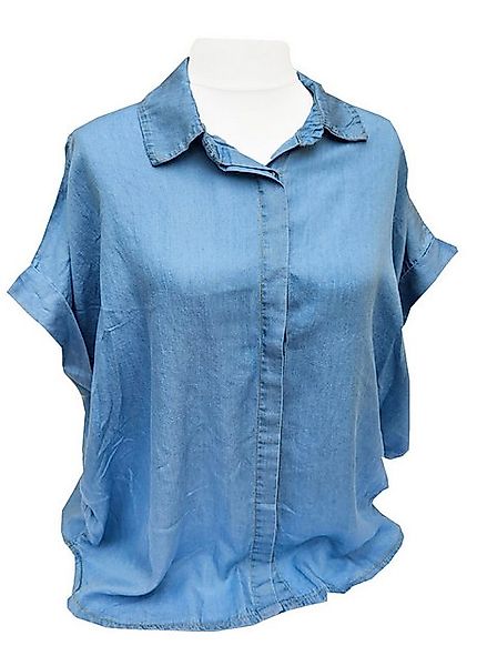 Jeansbluse SAISON leichte Jeansbluse Tunika Jeans günstig online kaufen