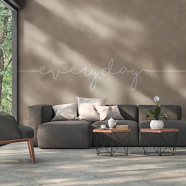 PROFHOME 382851-GU Fototapete Grafisch Matt Beige Weiß 3,71 m x 2,8 m 0,53 günstig online kaufen