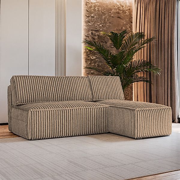 Masseno Ecksofa BRISO mit Schlaffunktion L-Form, günstig online kaufen