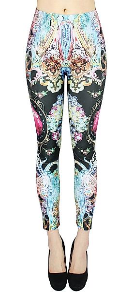 dy_mode Leggings Damen Leggings Sternen Muster günstig online kaufen