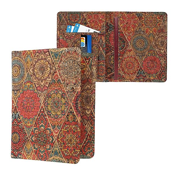 kwmobile Etui Reisepass Hülle mit Kartenfächern, günstig online kaufen