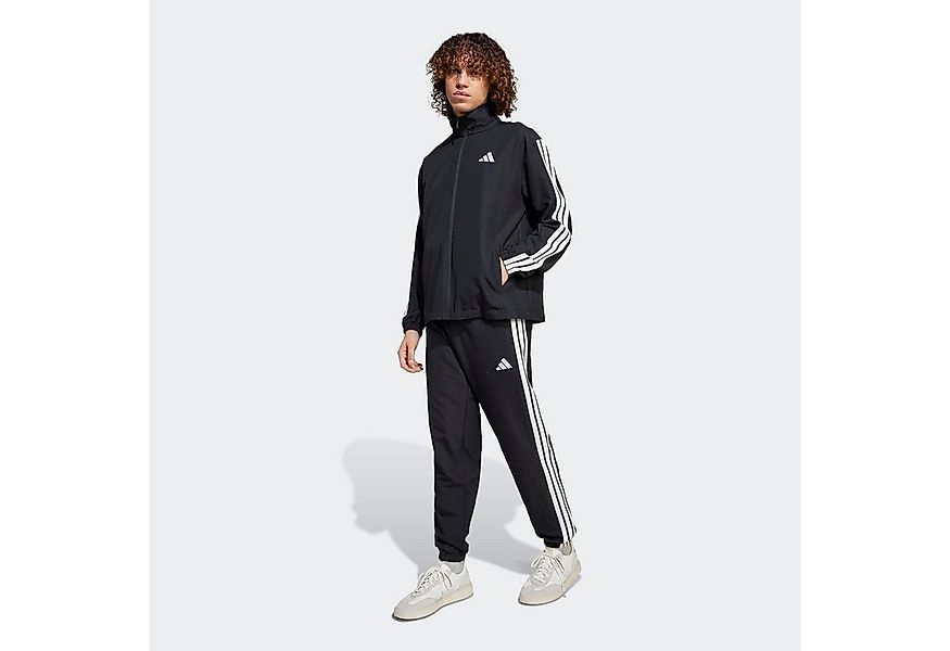 adidas Sportswear Trainingsanzug 3-STREIFEN WOVEN (2-tlg), zweiteiliges Set günstig online kaufen