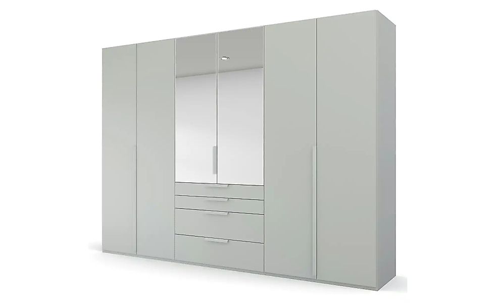 Drehtürenschrank  Port Talbot ¦ grau ¦ Maße (cm): B: 301 H: 223 Schränke > günstig online kaufen