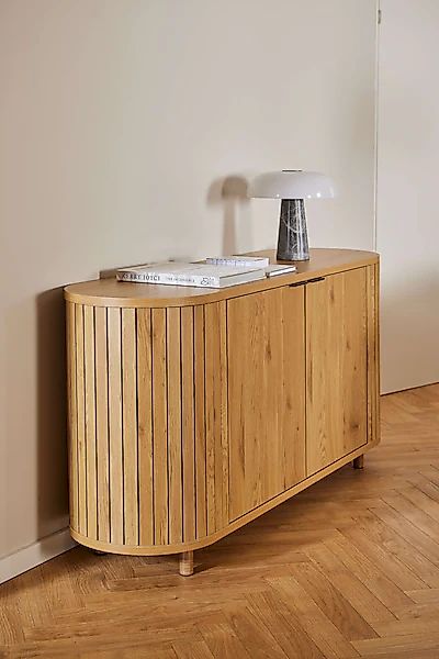 ACTONA GROUP Sideboard "Colima", Anrichte, matt Wildeiche rau Melamin, Gest günstig online kaufen