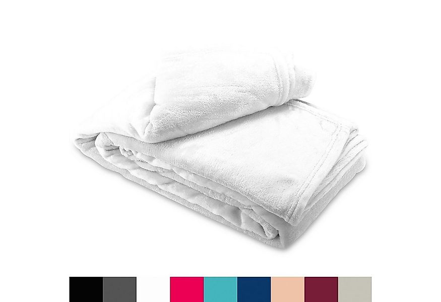 Wohndecke kuschelig warm 150x200, 220x240 oder 270x230, Leonado Vicenti, Ku günstig online kaufen