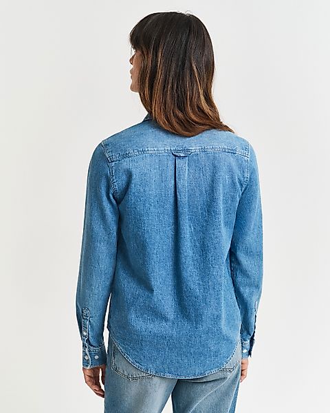 Gant Jeansbluse REG DENIM SHIRT mit günstig online kaufen