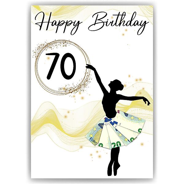 Tigerlino Poster Geburtstag Geldgeschenk Frauen Freundin günstig online kaufen