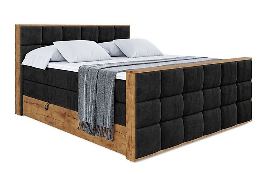 ALTDECOR Boxspringbett LOLLI2-Z KING (Multipocket-Matratze H4, H3 Matratze günstig online kaufen