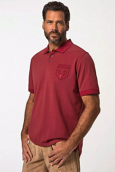 JP1880 Poloshirt Poloshirt Tracht Halbarm Piqué Trachten-Stickerei günstig online kaufen