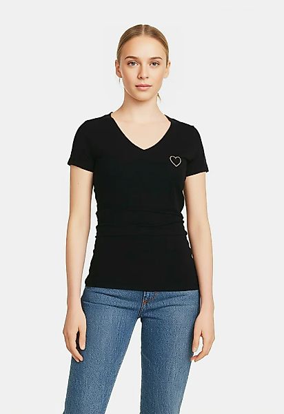 pieces V-Shirt "PCNEW BILLY TEE EMB NOOS BC" günstig online kaufen