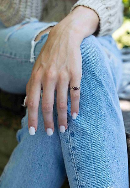 mantraroma Silberring TEKILI oval aus 925 günstig online kaufen
