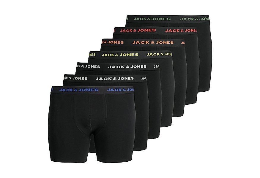 Jack & Jones Boxer Herren Boxershort 7er Pack Baumwolle (Packung, 7er Pack) günstig online kaufen
