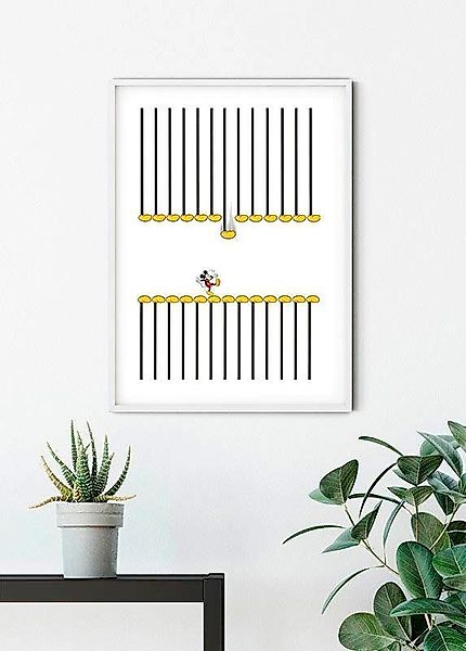 Komar Bild "Mickey Mouse Footlines", Disney, (1 St.), Wandbild zur Dekorati günstig online kaufen