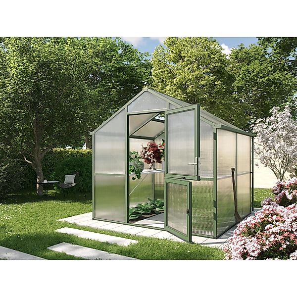 KGT Gewächshaus Tannengrün 5,06 m² günstig online kaufen