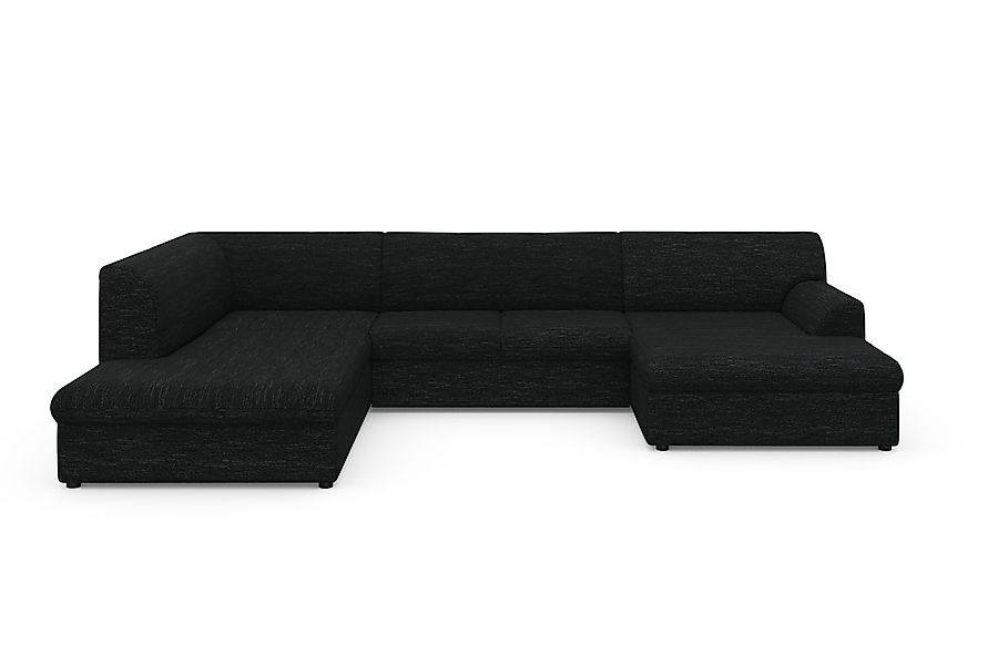 DOMO collection Wohnlandschaft "Topper, elegant und zeitlos, komfortabel, U günstig online kaufen