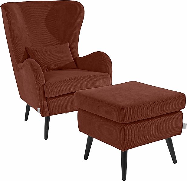 Home affaire Polsterhocker "Sallito", die kleinere Version von "Salla", in günstig online kaufen