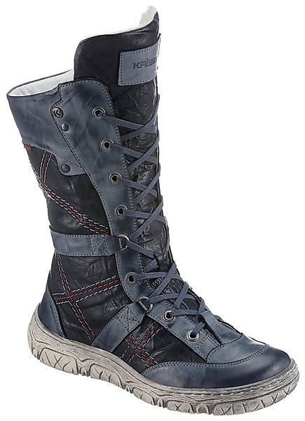 KRISBUT Winterstiefel mit Kontrastnähten verziert, Varioschaft günstig online kaufen