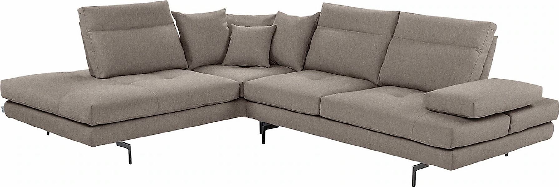 CALIA ITALIA Ecksofa "Toby Wing, B/T: 288/232 cm, Designsofa, Premium Sitzk günstig online kaufen