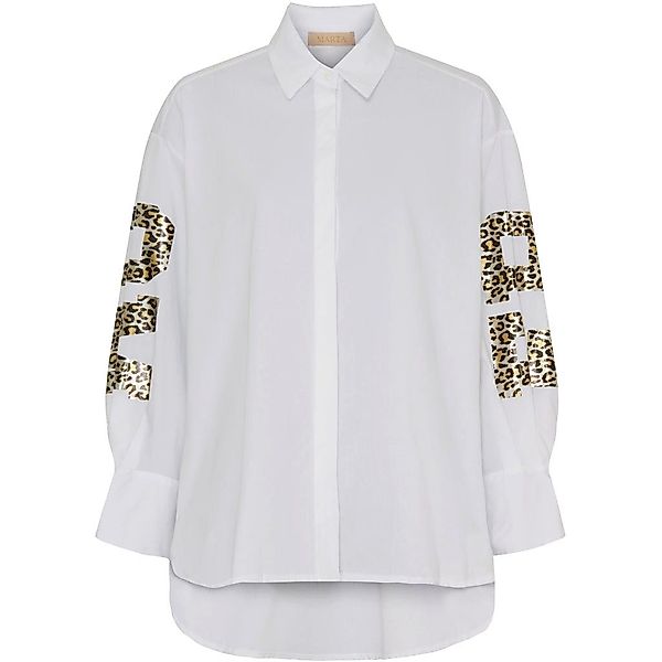 LaMarta Langarm-Poloshirt MARTA DU CHATEAU-Damen Langarmshirt günstig online kaufen