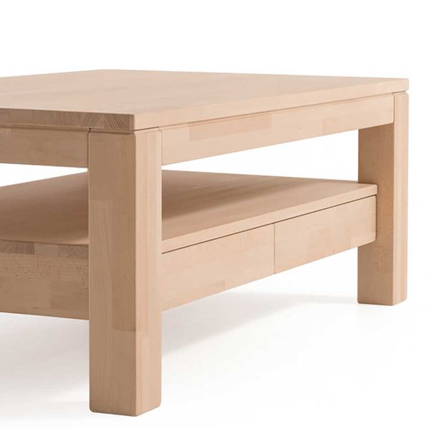 Vollholztisch aus Buche Massivholz Wohnzimmer günstig online kaufen