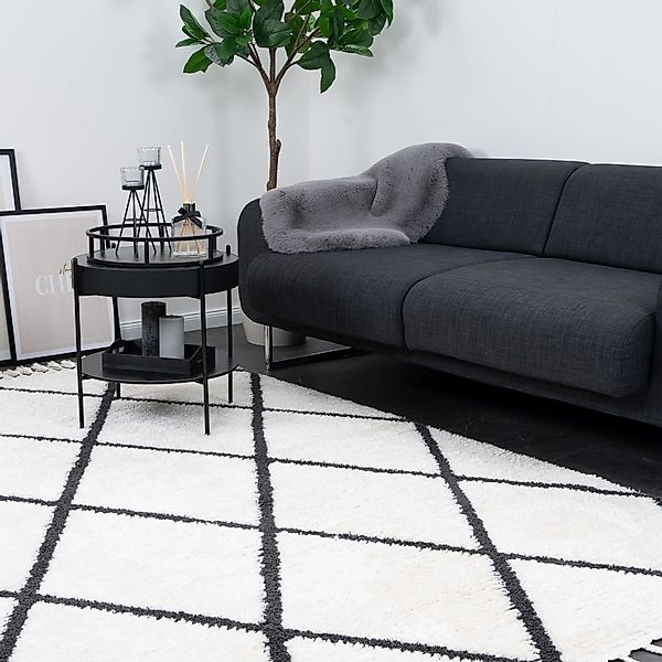 Consilio Concept Designteppich BERBER Teppich Wohnzimmer ivory creme weiß k günstig online kaufen