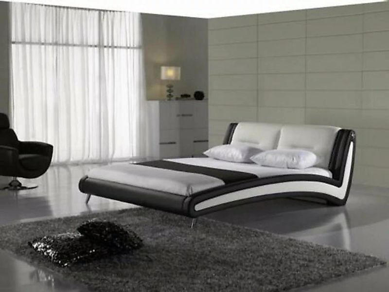 JVmoebel Bett Design Leder Bett Doppel Ehe Modernes Gestell Luxus Betten Ho günstig online kaufen