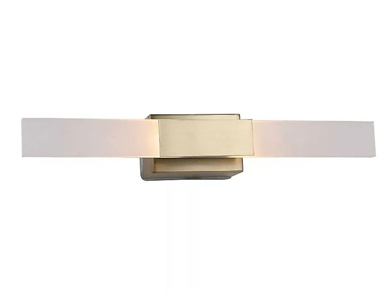 LED-Wandleuchte Badezimmer - Metall - 30 cm - Goldfarben - HORSHAM günstig online kaufen