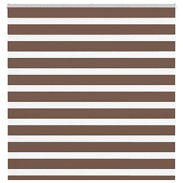 vidaXL Doppelrollo Braun 150x150 cm Stoffbreite 145,9 cm Polyester 4014349 günstig online kaufen