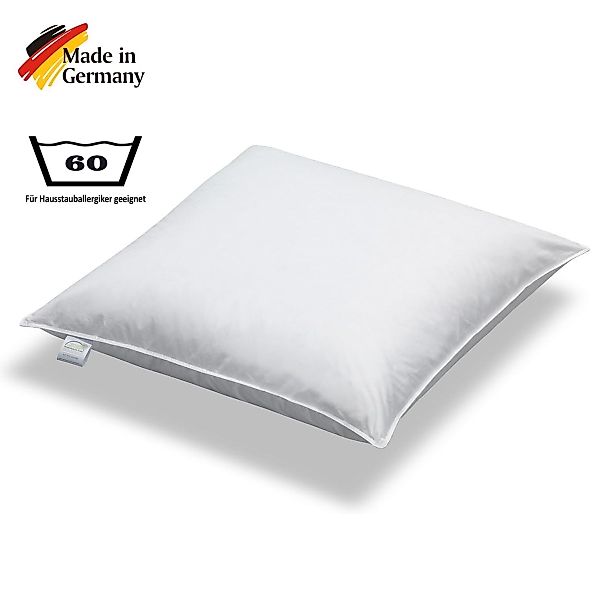 Kissen Kopfkissen Sofakissen Füllkissen Dekokissen Federn 40x40 50x50 günstig online kaufen