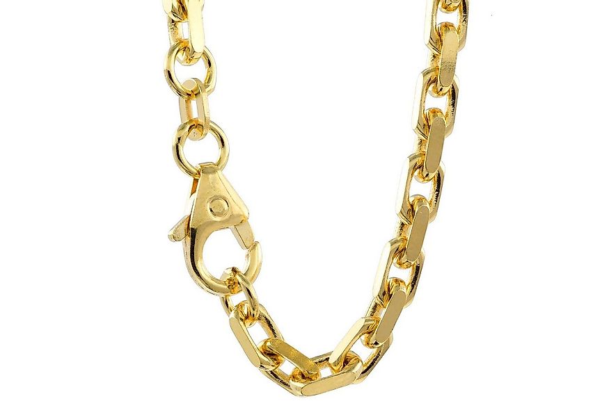 HOPLO Goldkette Ankerkette diamantiert Länge 50cm - Breite 3,0mm - 750-18 K günstig online kaufen